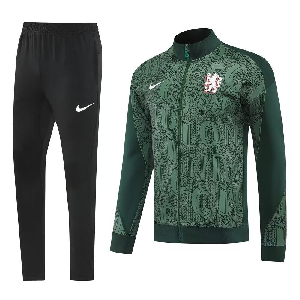 AAA Quality Chelsea 25/26 Tracksuit - Green